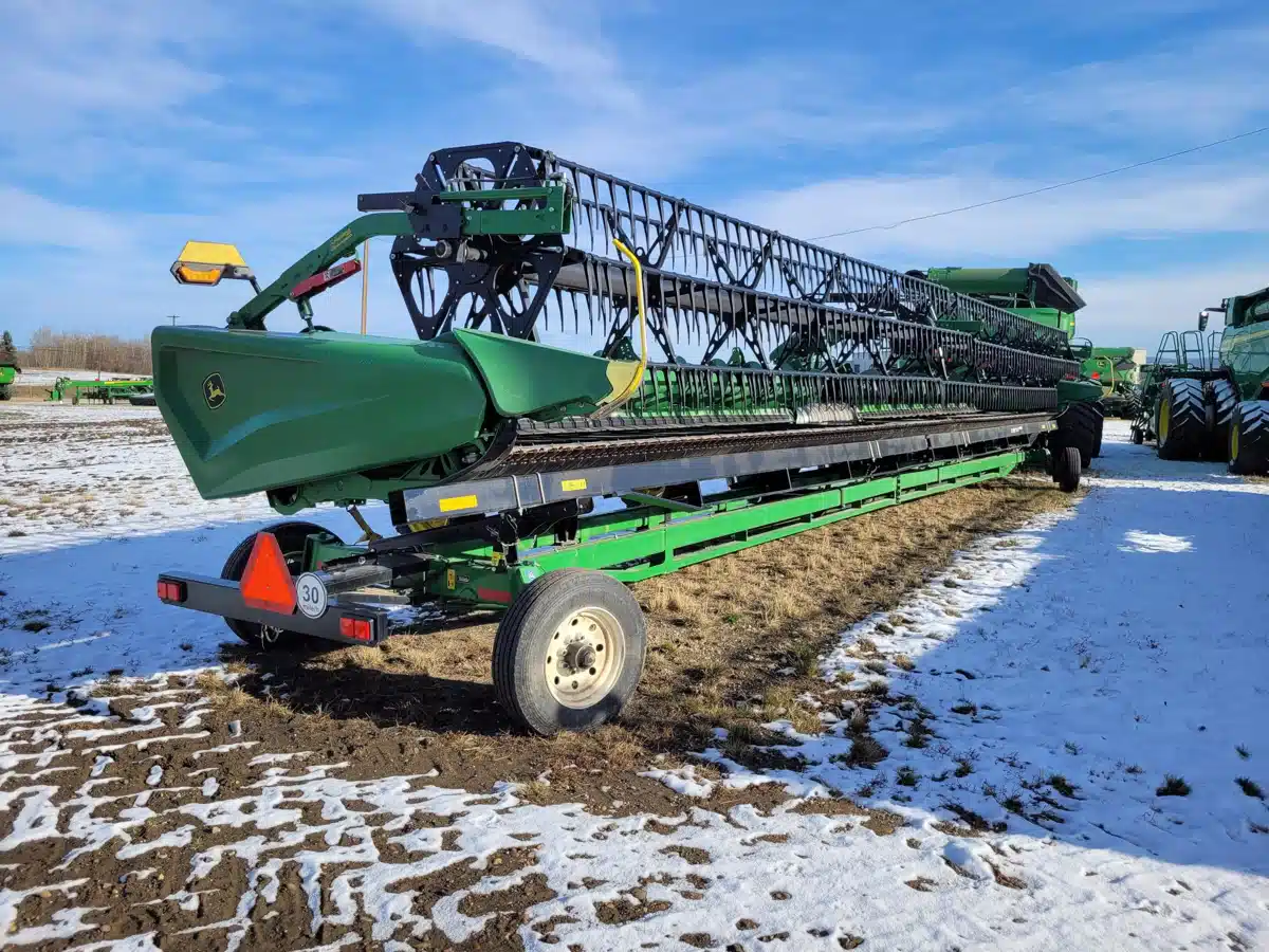 Gallery image 1 for Used 2022 John Deere HD45R Header Combine