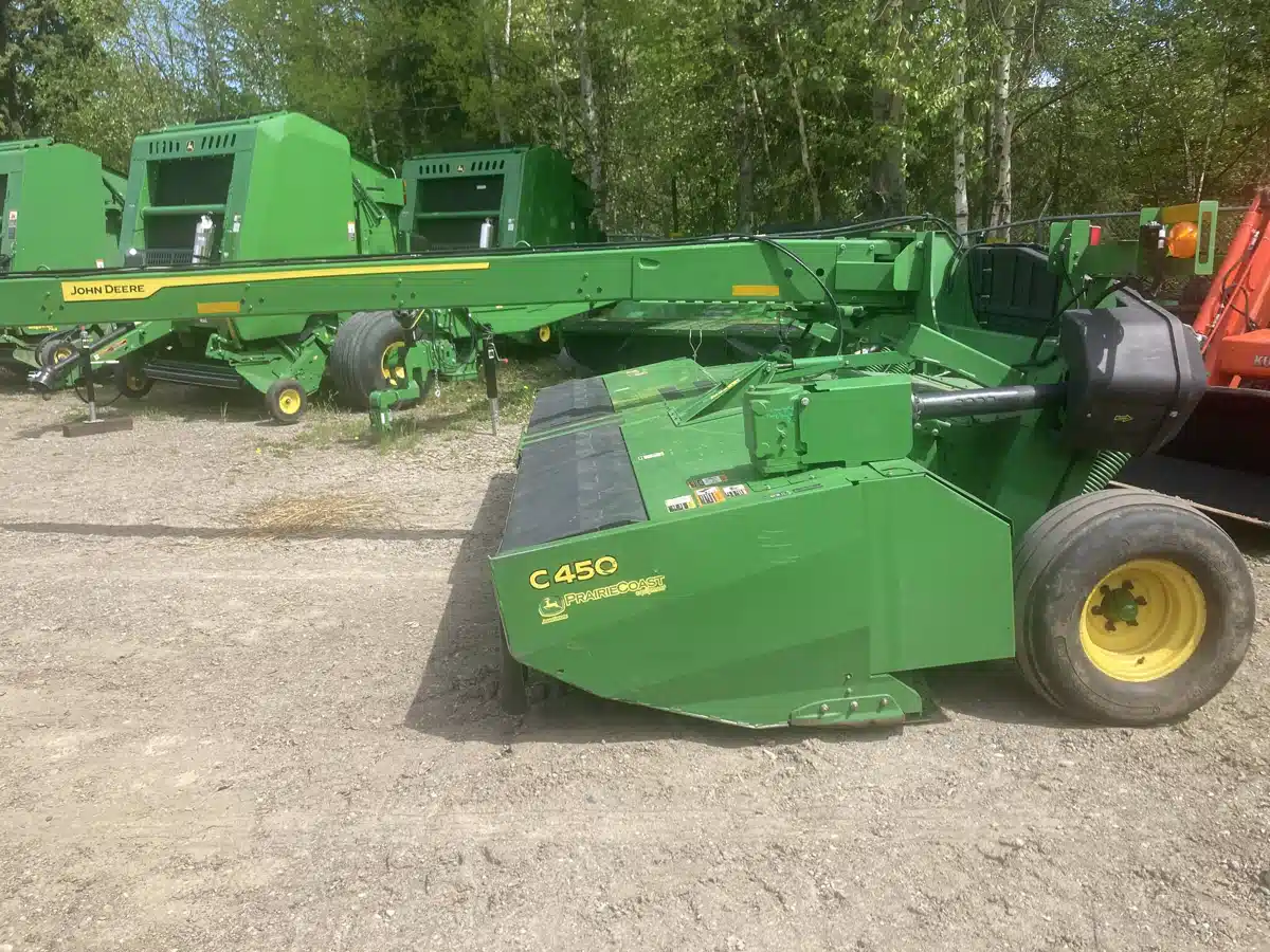 Gallery image 2 for Used 2021 John Deere C450 Mower Conditioner
