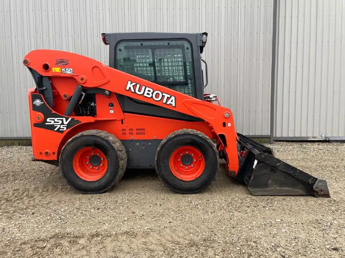 Used 2020 Kubota SSV75 Skid Steer