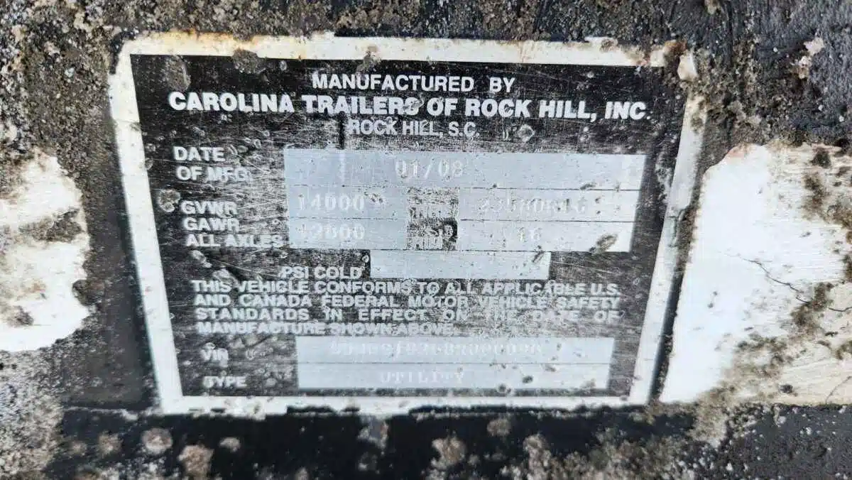 Gallery image 2 for Used 2008 Unspecified Carolina Trailers