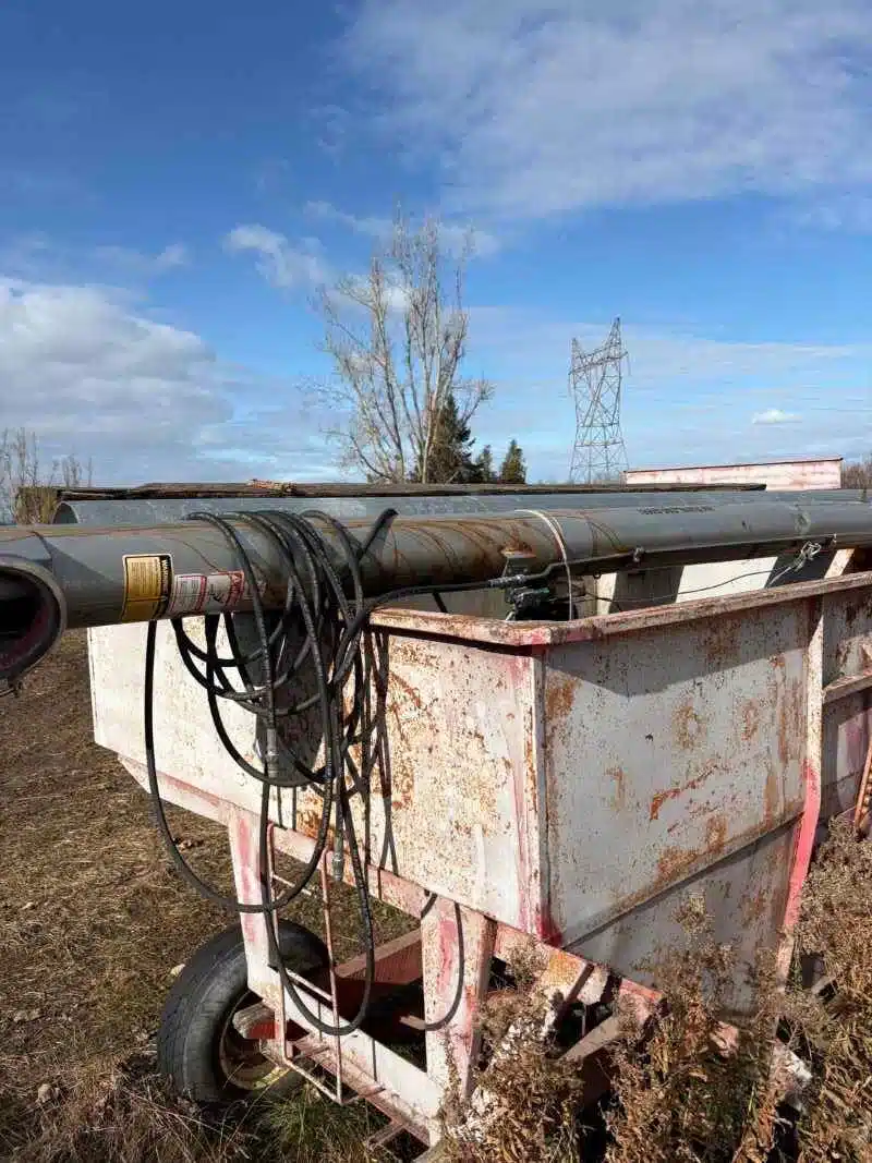 Used LAB Welding LAB stainless gravity wagon auger 8? Auger