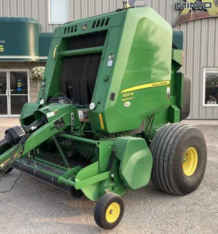 Used 2019 John Deere 450M Round Baler