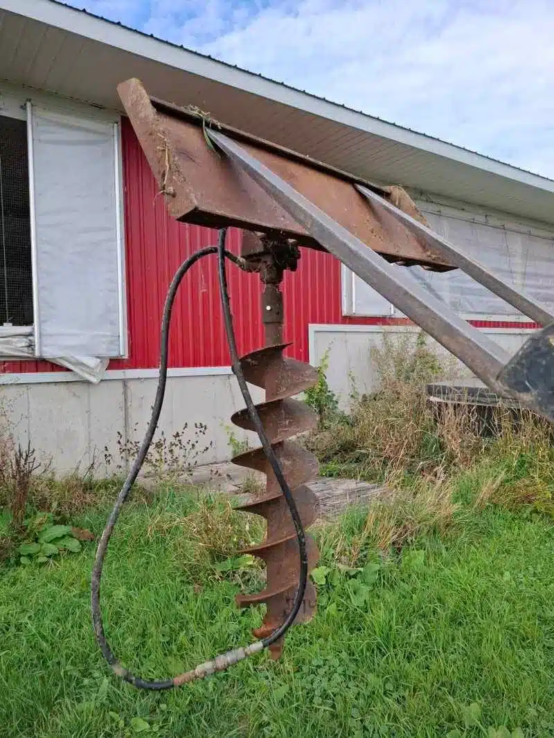 Unspecified Skidsteer Auger Attachment