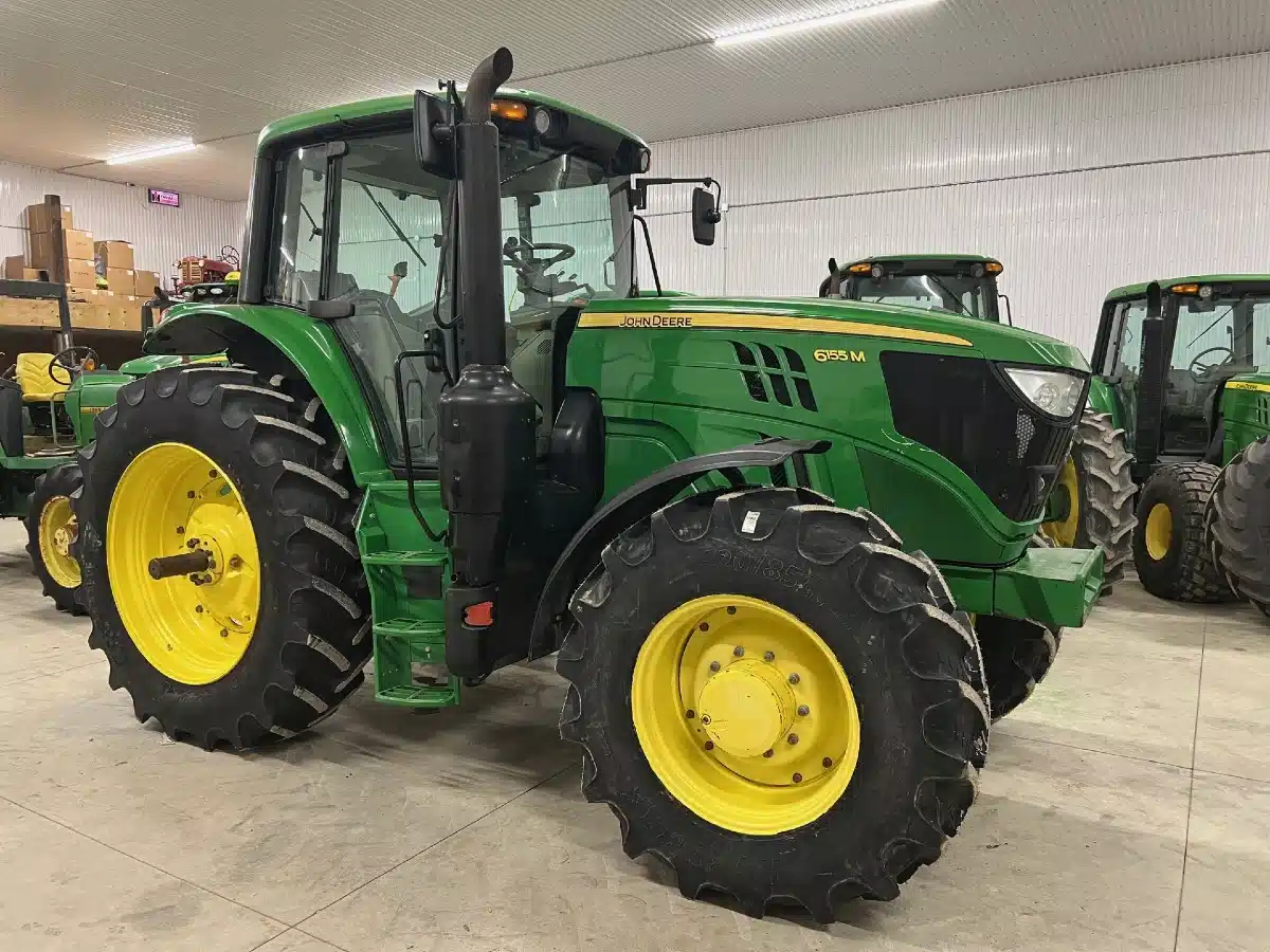 2017 John Deere 6155M Tractor