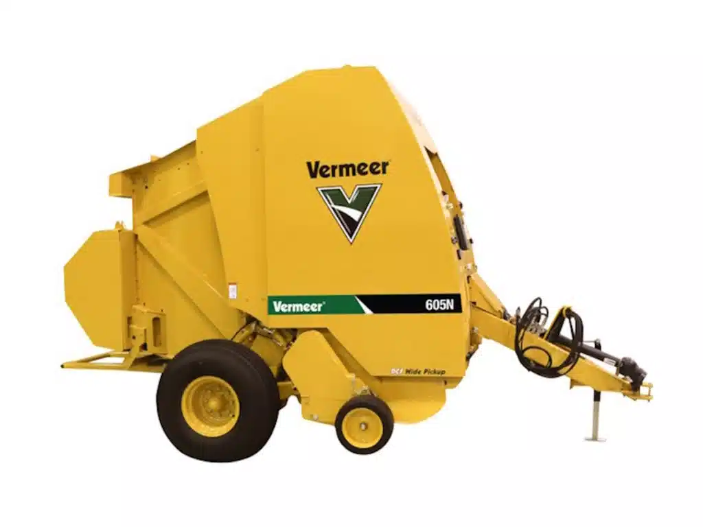 New 2025 Vermeer Round Hay Balers 605N Rake