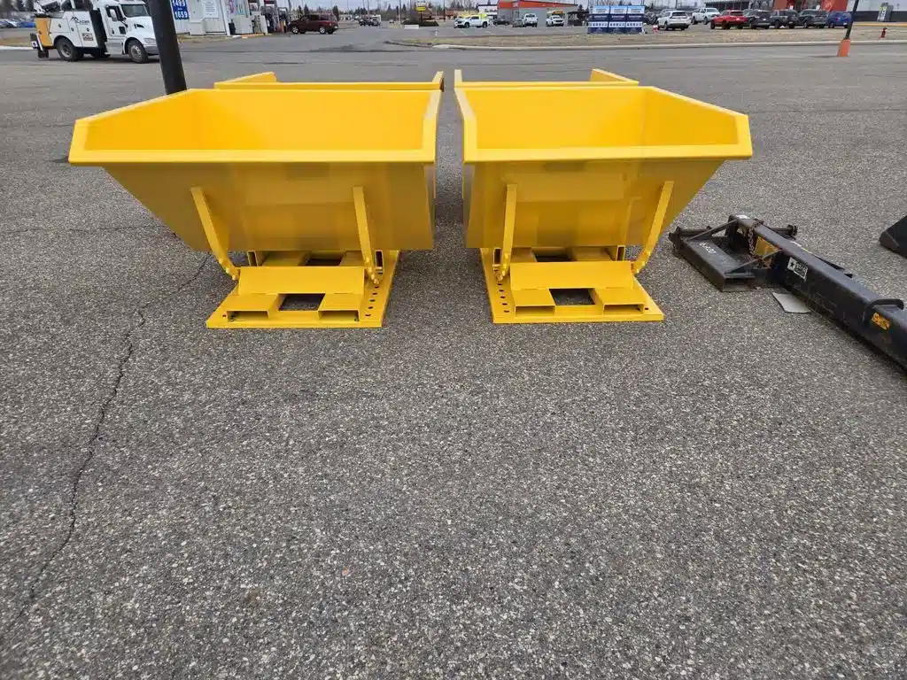 Gallery image 2 for New 2025 DE DUMPSTER 2 YD³ TIPPING BIN Miscellaneous