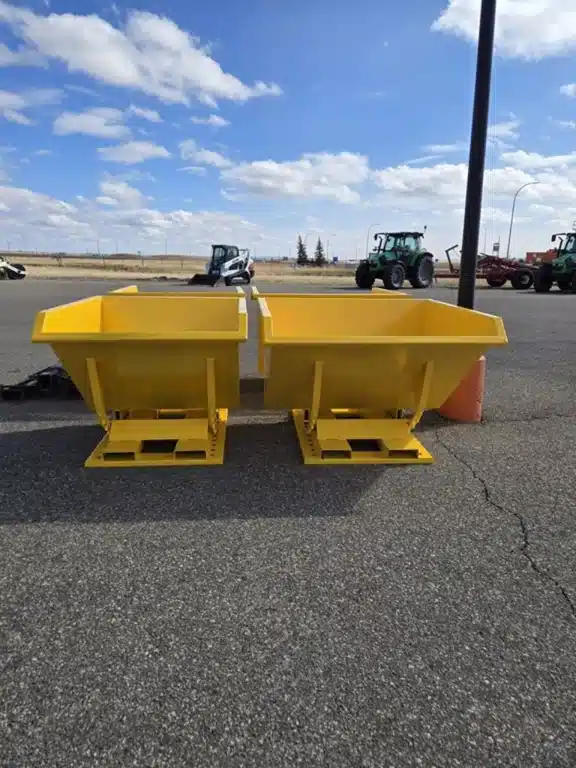 Gallery image 1 for New 2025 DE DUMPSTER 2 YD³ TIPPING BIN Miscellaneous