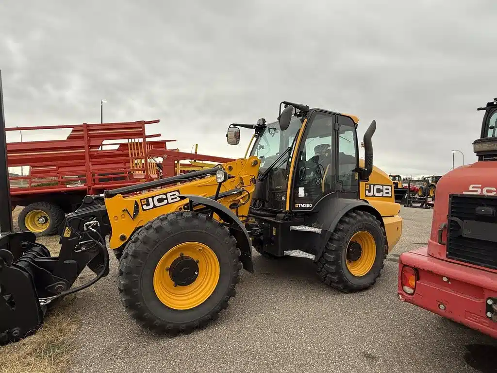 New 2025 JCB Agriculture Telescopic Wheel Loader TM320 Agri Wheel Loader