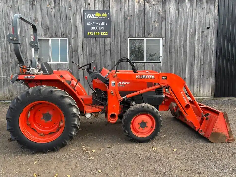 Used 2008 Kubota L3400 Tractor