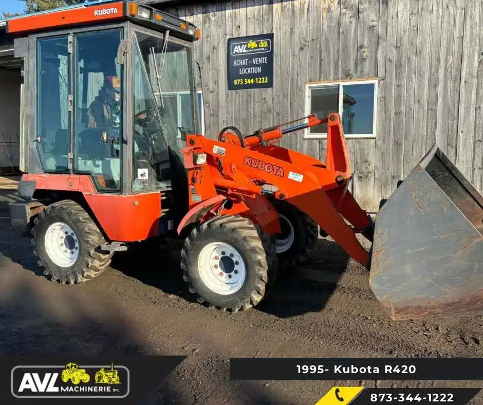 Gallery image 1 for 1995 Kubota R420 Wheel Loader