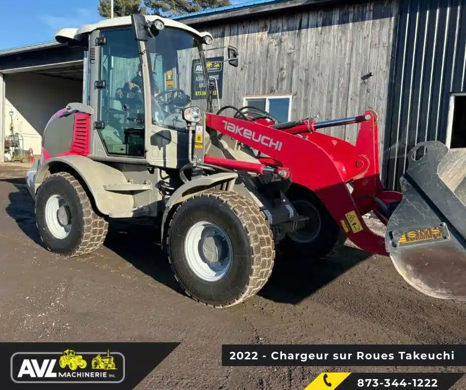2022 Takeuchi TW80 Wheel Loader
