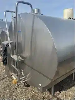 Gallery image 2 for Used 2007 Mueller 2700 gallon OHF Milk Cooling Tank