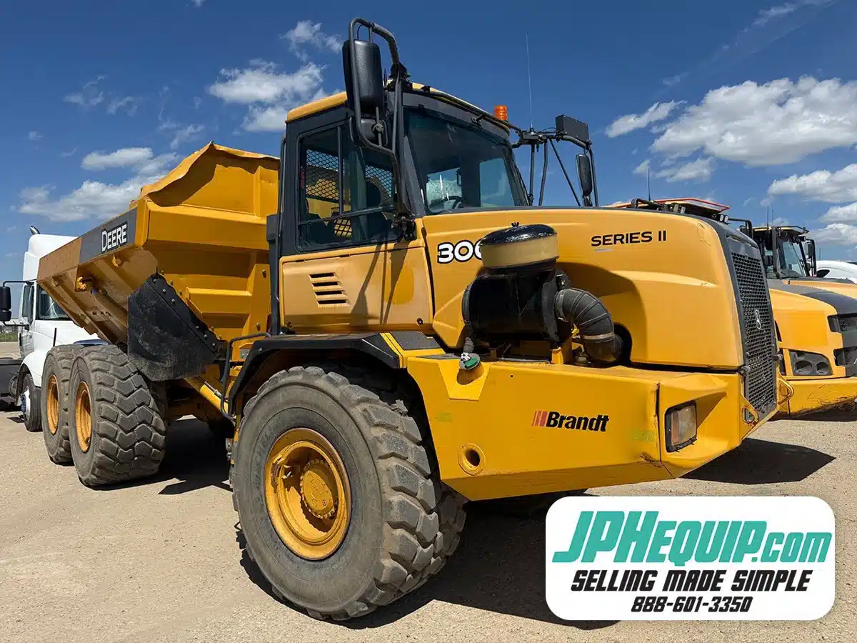 Photo de la Galerie 1 pour 2014 John Deere 300D chargeur frontal
