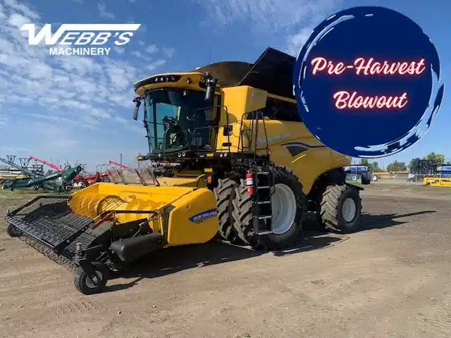Gallery image 1 for 2024 New Holland CR8.90 Combine