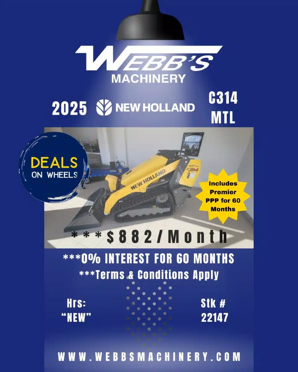 Gallery image 1 for 2025 New Holland C314 Track Loader