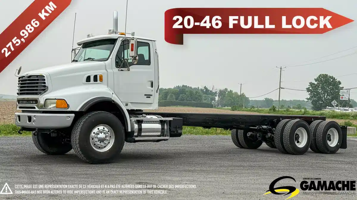 Used 2006 Sterling LT9500 - CRANE Truck - Bucket