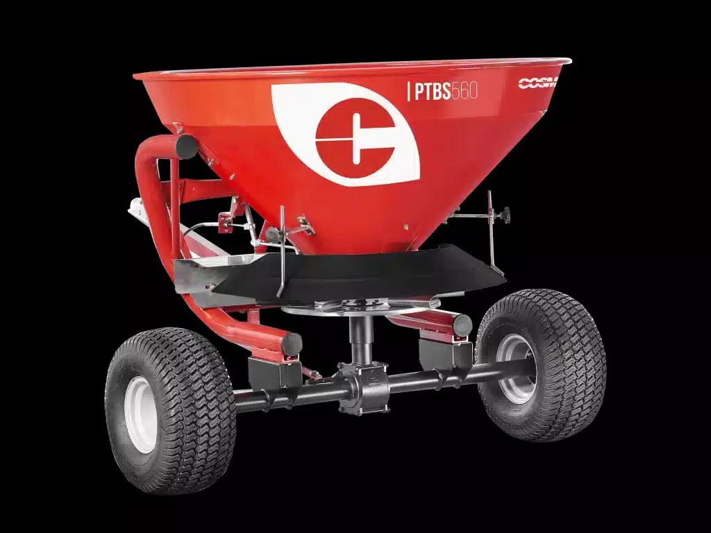 New 2025 Cosmo PTBS560S Spreader - Salt & Sand