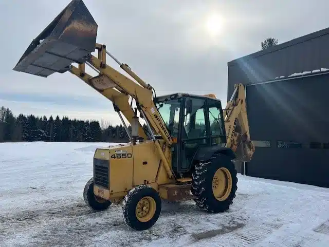 Gallery image 1 for 1994 Ford New Holland 455D Backhoe Loader