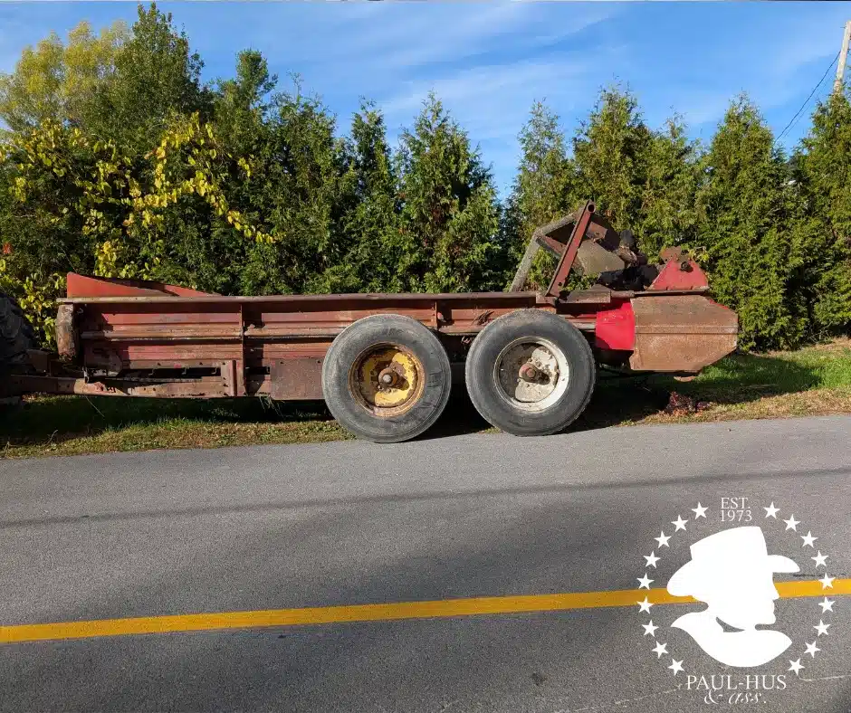 Used New Holland 185 Manure Spreader