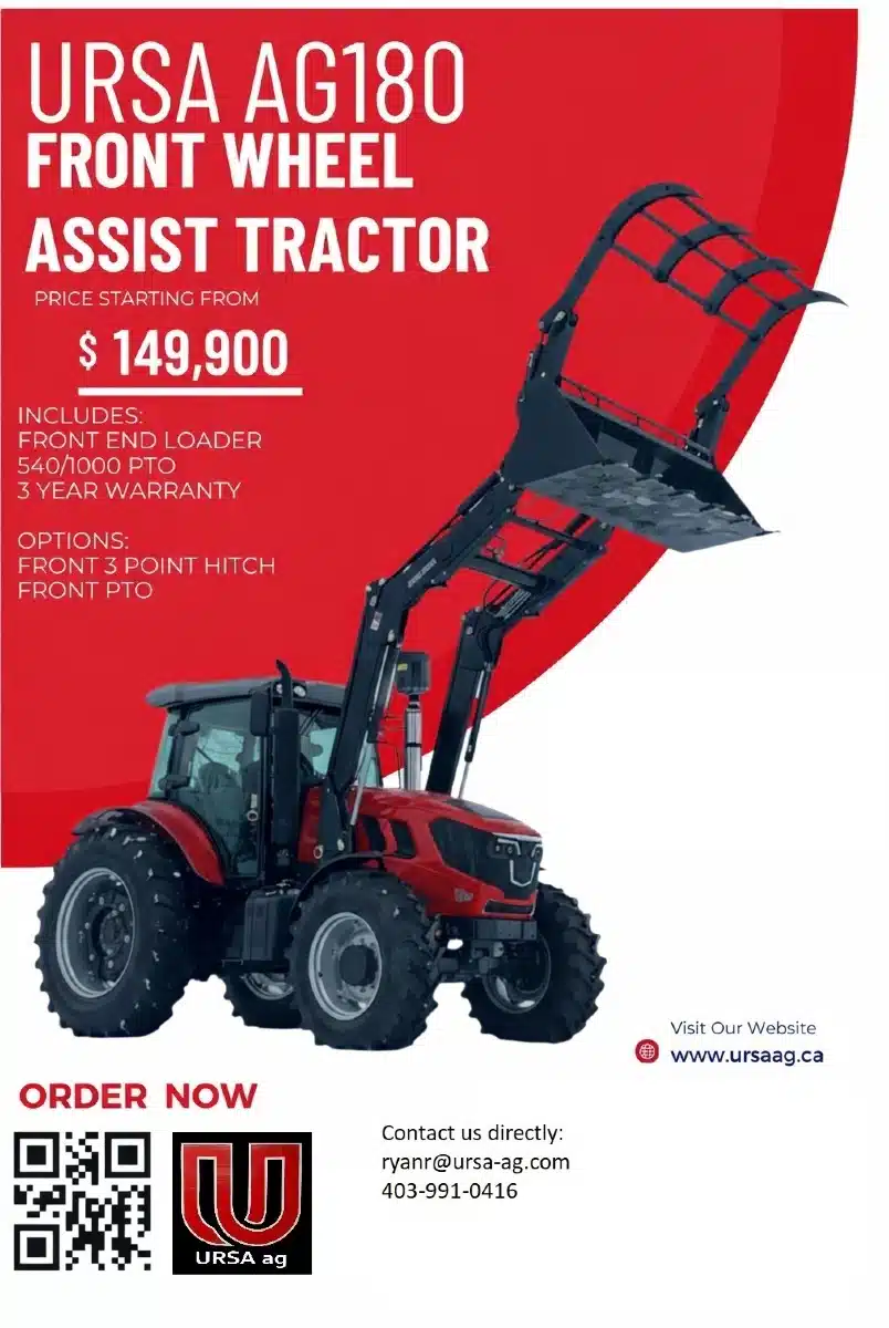 2025 Ursa Ag 180 Tractor
