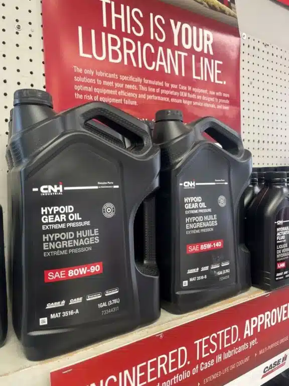 Gallery image 1 for 2025 Case IH Hypoid Gear Oil 80W-90 - 1 Gal Conveyor