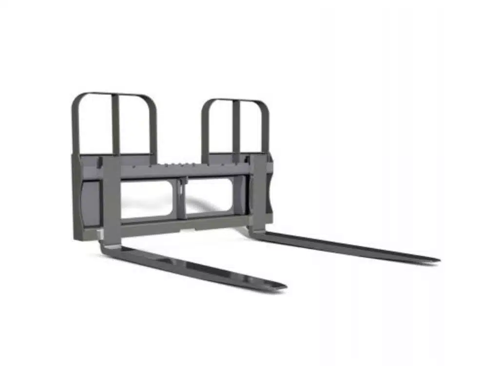 Photo de la Galerie 1 pour 2020 HLA Attachments 5,500 LB Cap. - Heavy Duty Pallet Fork HD5560 Godet (bucket)