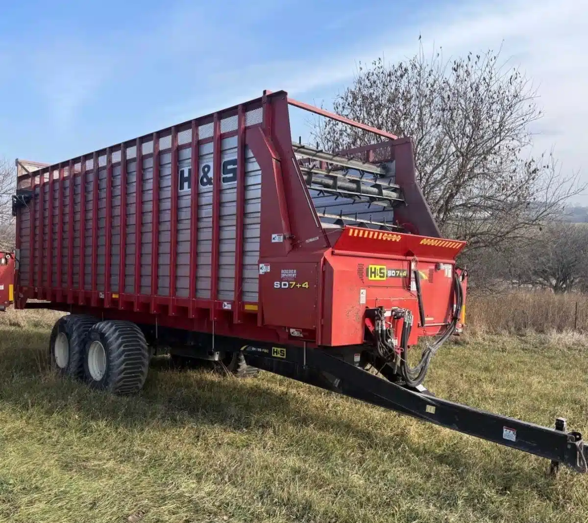 2014 H&S SD7+4 Forage Box