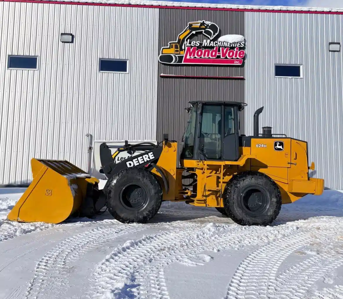 Photo de la Galerie 1 pour 1998 John Deere 624H Chargeur sur roues