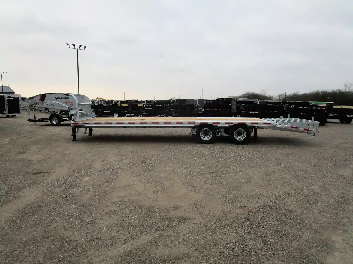 Gallery image 2 for 2024 K-Trail Galvanized Beavertail Gooseneck Trailer 23,075 Lb Trailer - Flat Deck