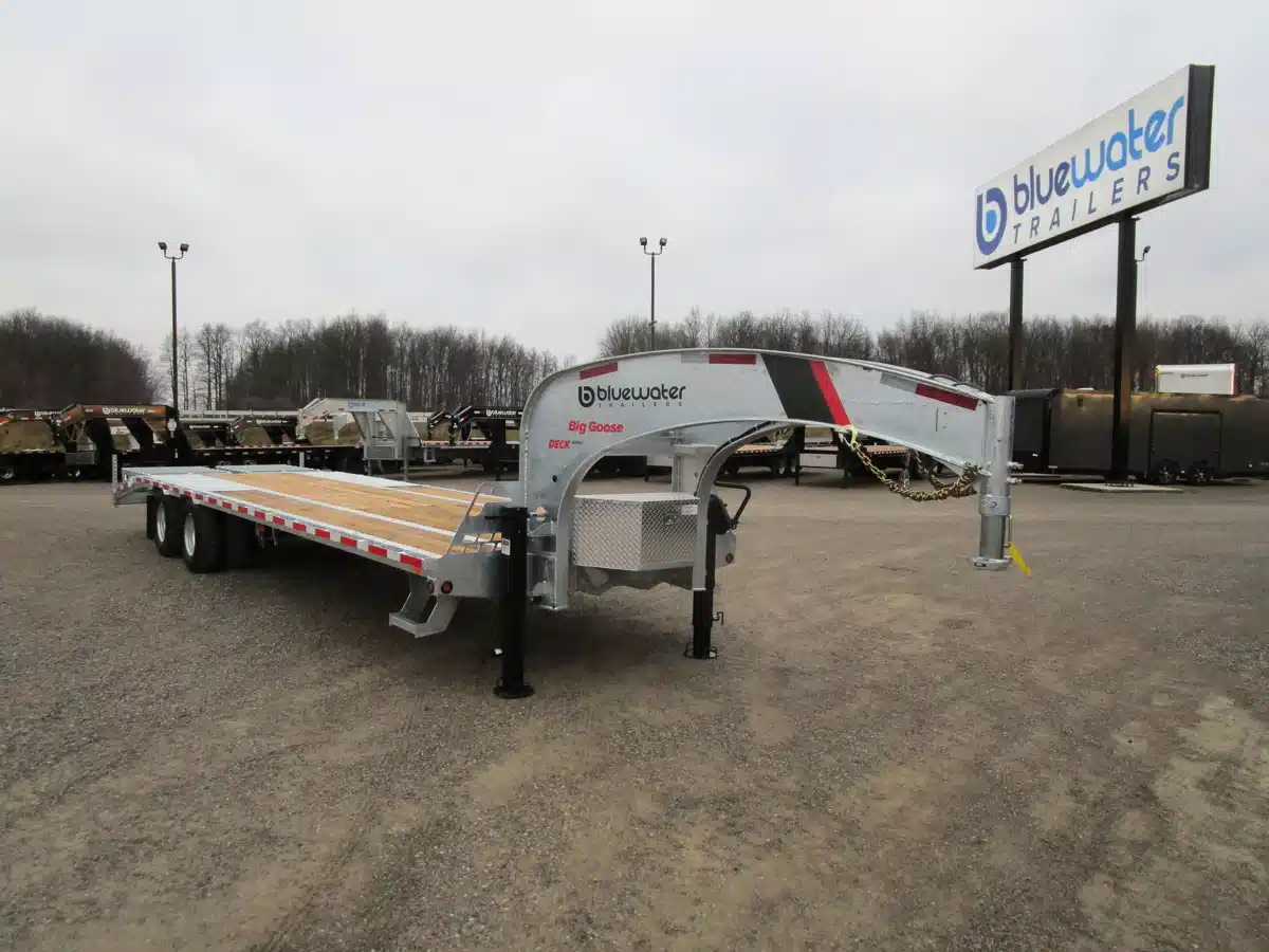 Gallery image 1 for 2024 K-Trail Galvanized Beavertail Gooseneck Trailer 23,075 Lb Trailer - Flat Deck