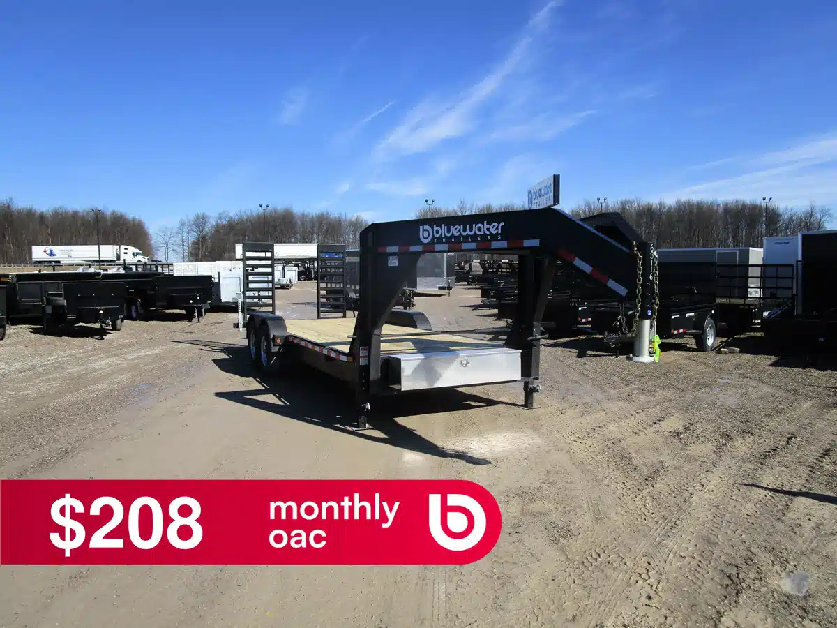 Photo de la Galerie 1 pour 2025 Canada Trailers GOOSENECK EQUIPMENT TRAILER Remorque - Plateforme