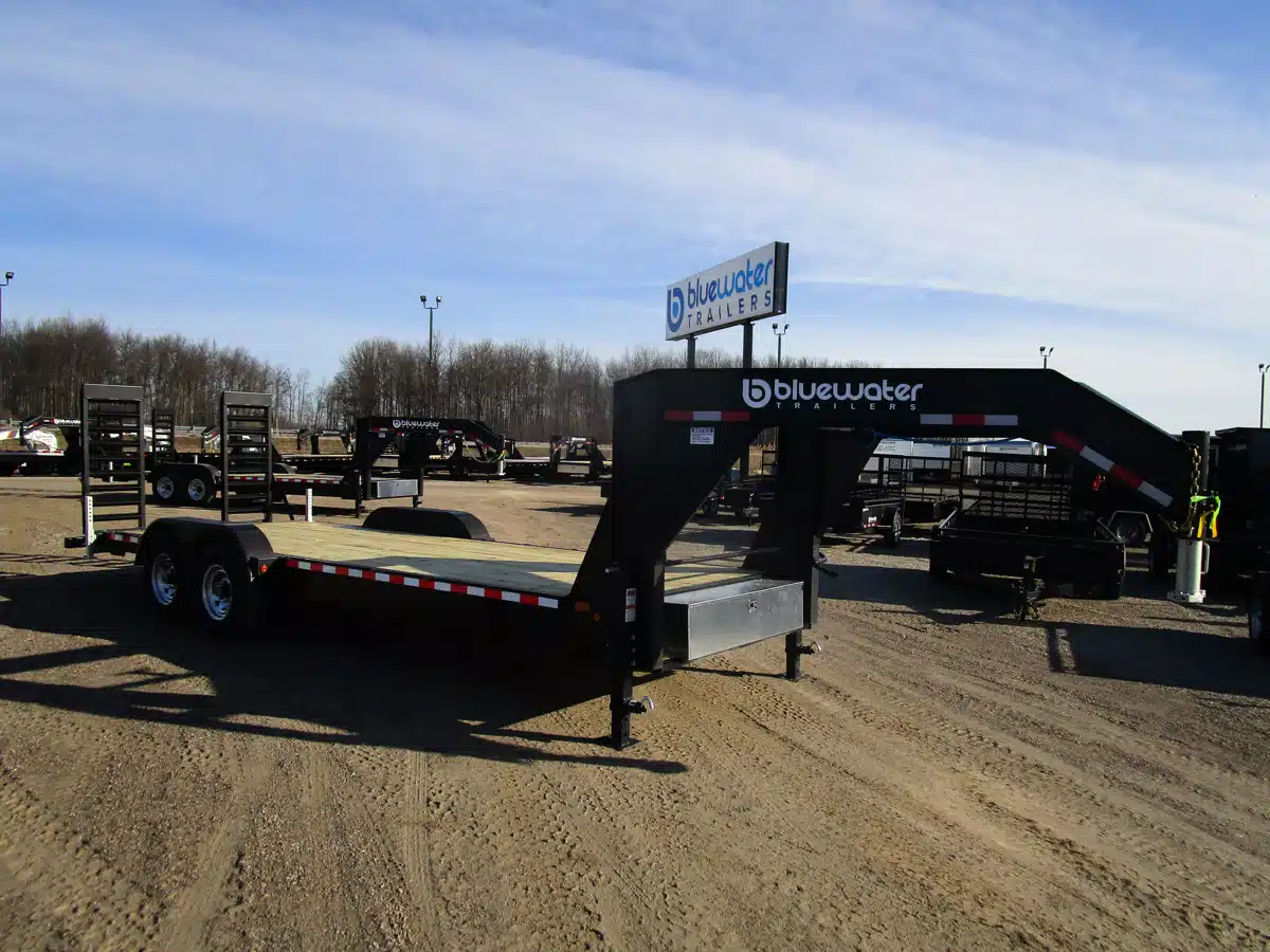 Gallery image 2 for 2025 Canada Trailers Gooseneck Equipment Trailer 15,120 lbs. GVWR Trailer - Flat Deck