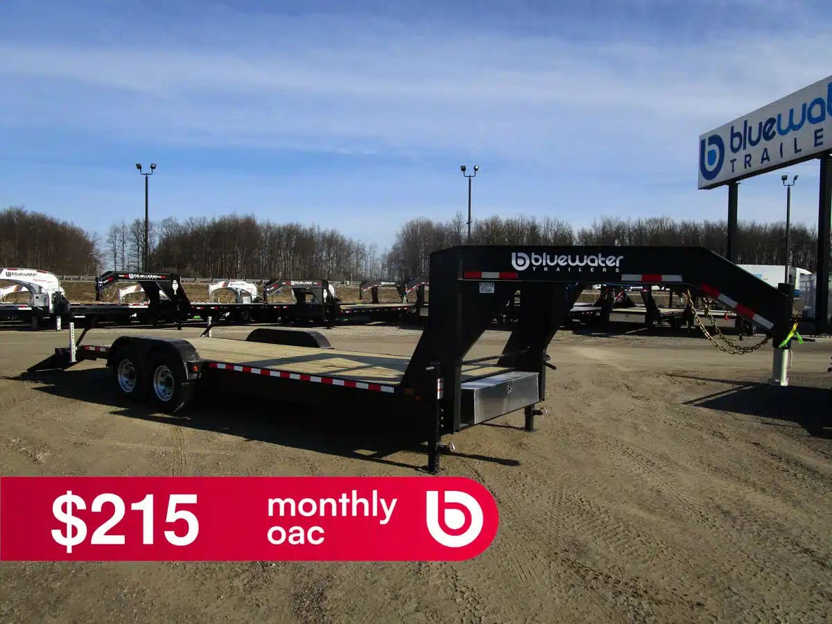 Gallery image 1 for 2025 Canada Trailers GOOSENECK EQUIPMENT Trailer - Flat Deck