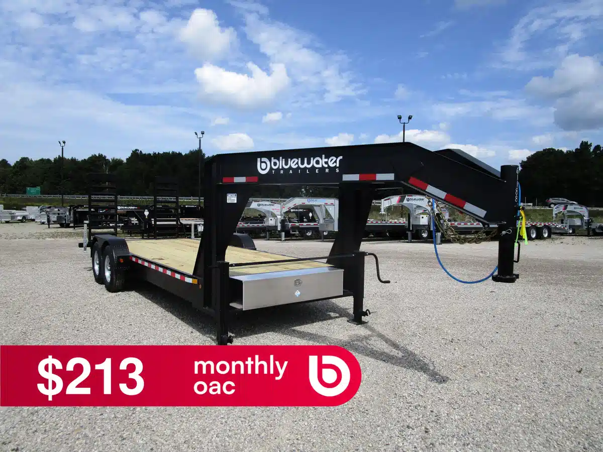 Gallery image 1 for 2025 Canada Trailers GOOSENECK EQUIPMENT Trailer - Flat Deck