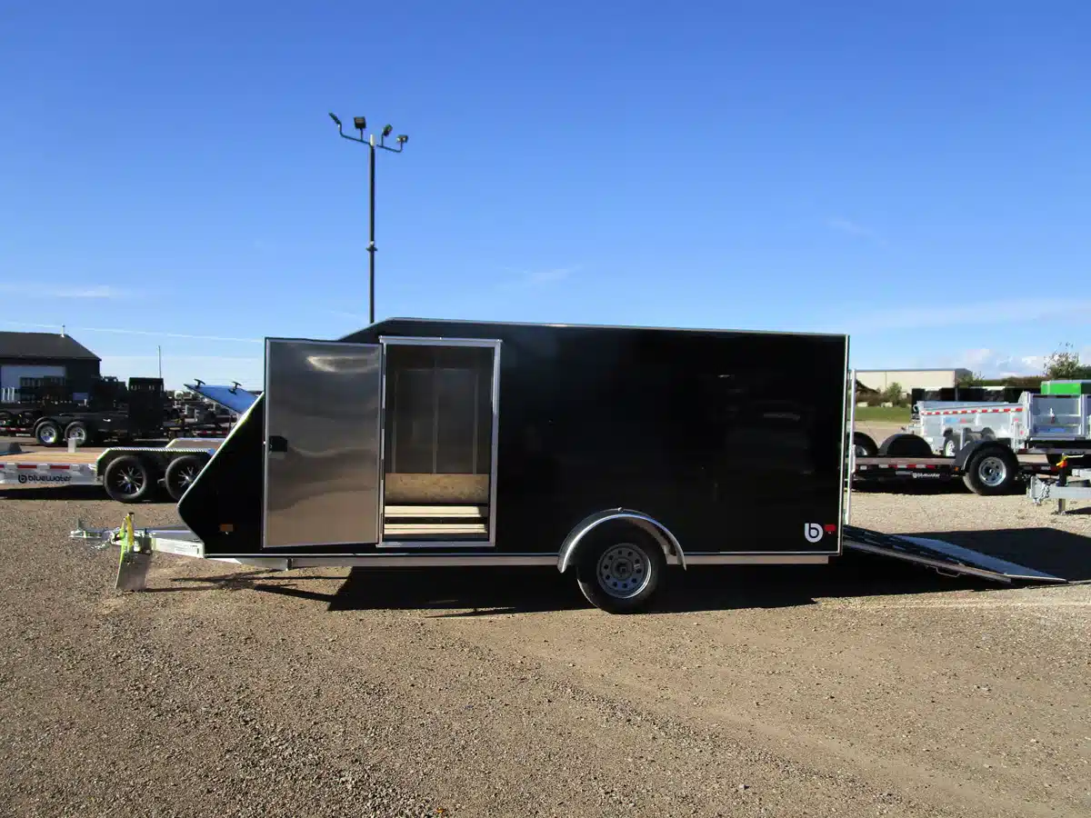 Gallery image 1 for 2025 Sno-Pro Aluminum 16 ft Low Pro Hybrid Trailer