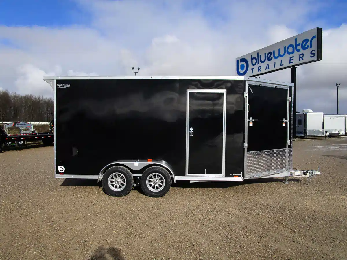Gallery image 2 for 2025 Lightning Aluminum Enclosed Trailer - Snowmobile