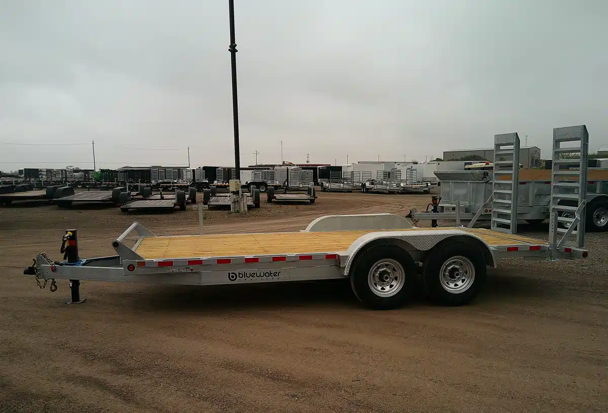 Gallery image 2 for 2025 Canada Trailers Galvanized Equipment Hauler Trailer 15,120 lbs. GVWR Trailer - Car Hauler