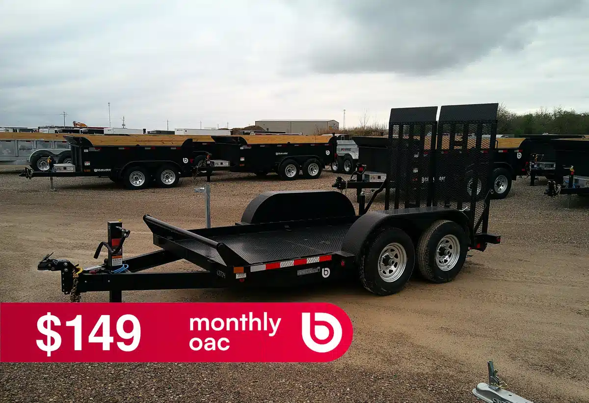 Photo de la Galerie 1 pour 2025 Canada Trailers Low Incline Scissor Lift Trailer 10,800 lbs. GVWR Trailer