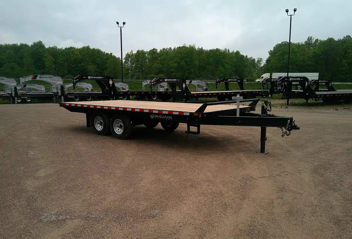 Gallery image 1 for 2025 Canada Trailers Value Pintle Deckover Trailers 10,800 lbs. GVWR Trailer - Flat Deck