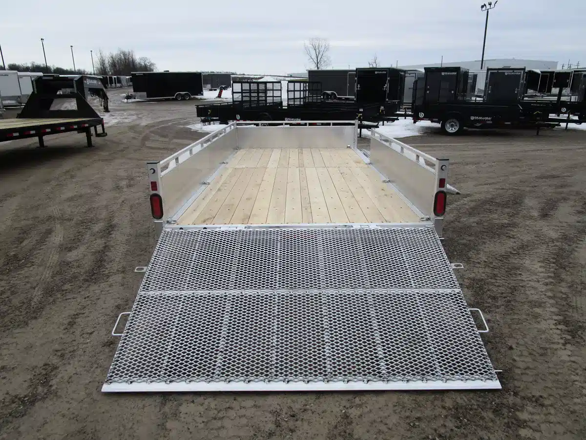 Gallery image 2 for 2025 Canadian Mennonite Built Side Loader Aluminum Trailer - Utility