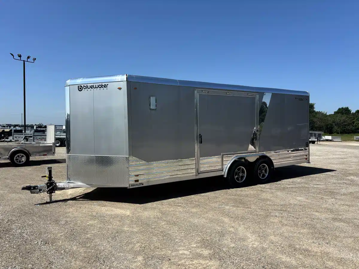 Gallery image 2 for 2025 Legend 8 Wide Aluminum Deluxe V-Nose Trailer