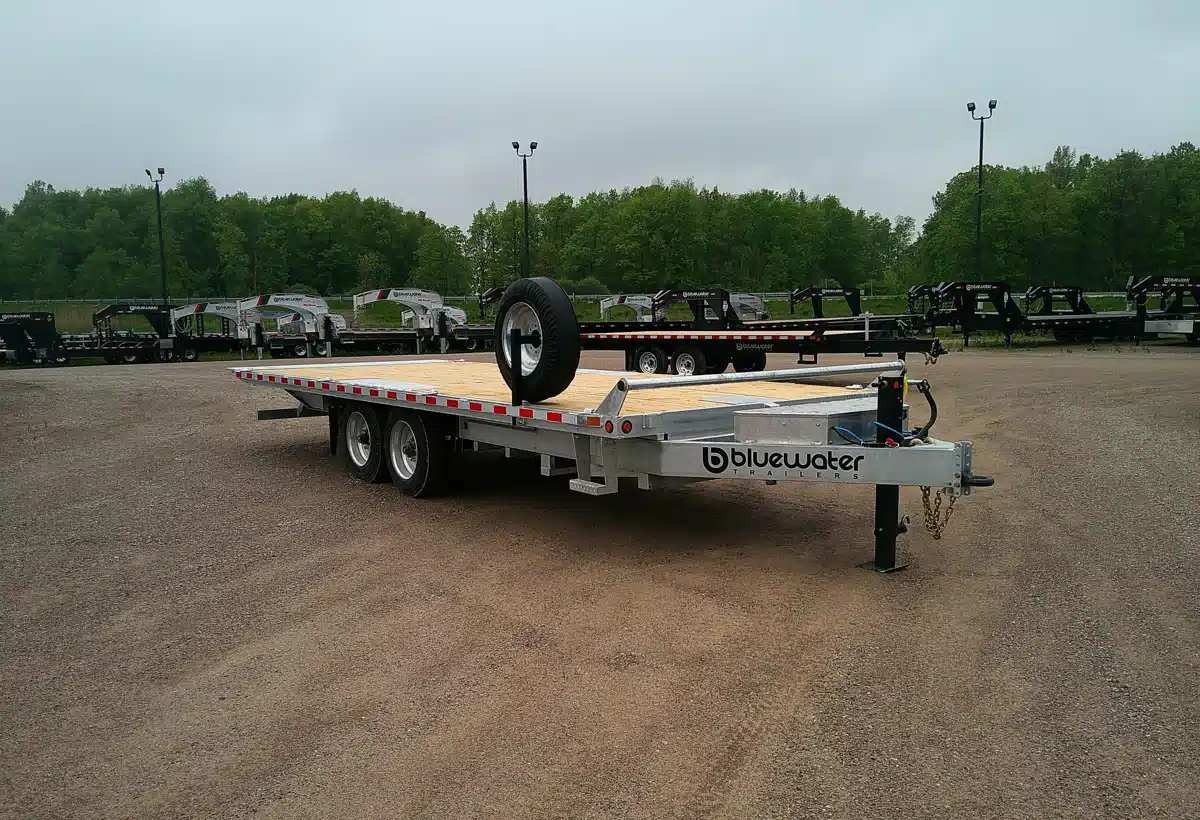 Gallery image 1 for 2025 Canada Trailers Galvanized Deckover Tilt Trailer 16,000 lbs. GVWR Trailer - Tilt Deck