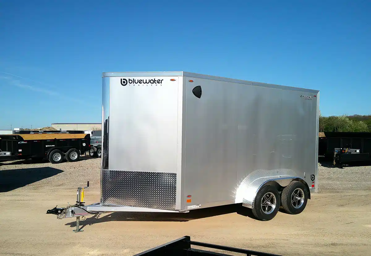 Gallery image 2 for 2026 Legend Aluminum Flat Top V-Nose Trailer