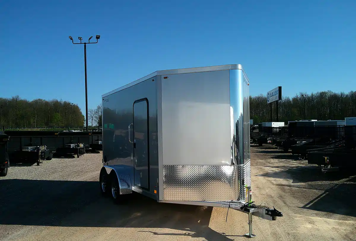 Gallery image 1 for 2026 Legend Aluminum Flat Top V-Nose Trailer