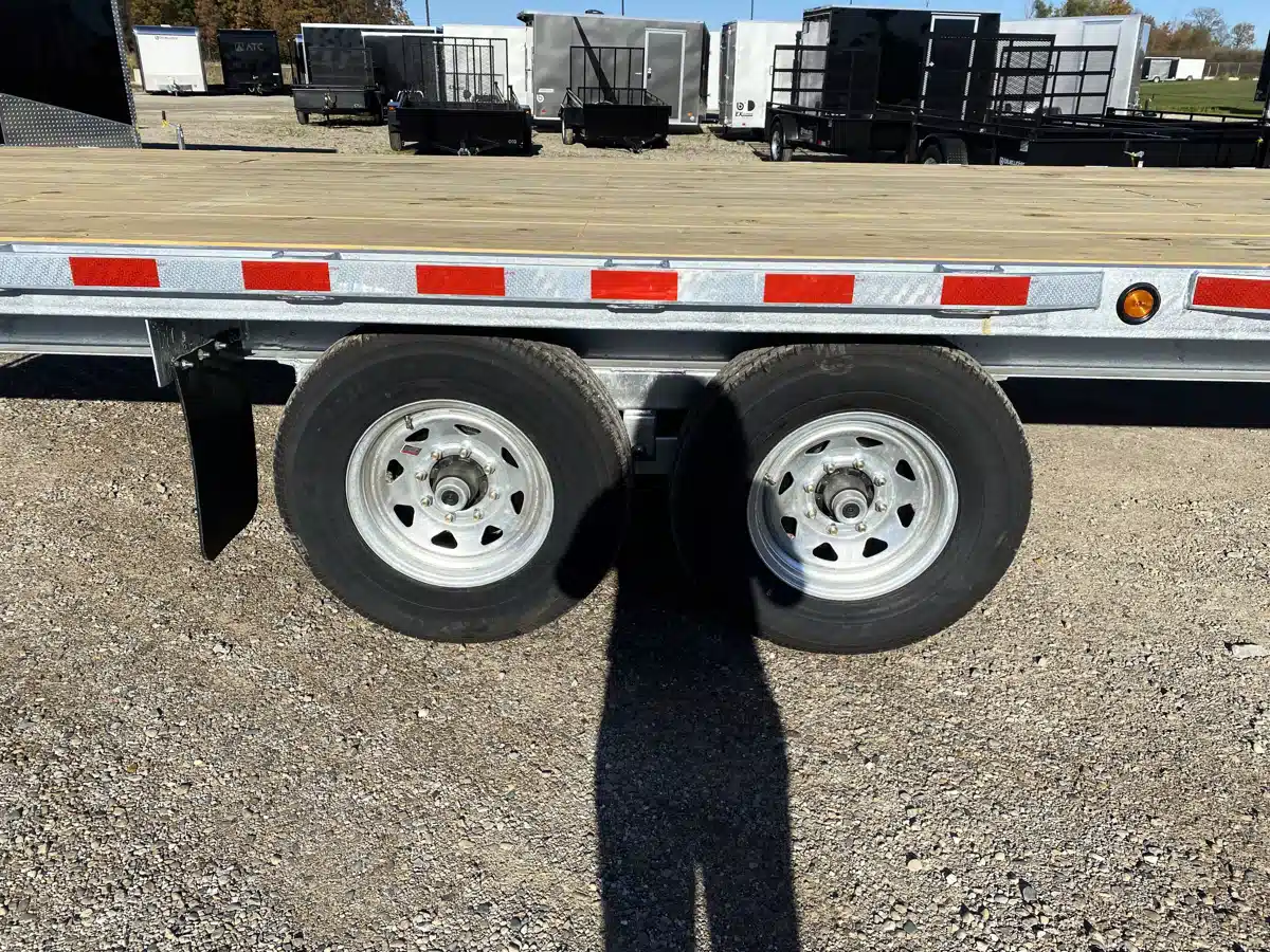Gallery image 2 for 2026 Canada Trailers Galvanized Value Pintle Deckover Trailers 15,120 lbs. GVWR Trailer - Flat Deck