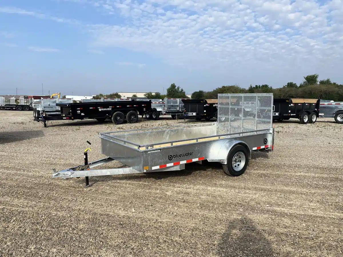 Gallery image 2 for 2026 Canada Trailers Galvanized Single Axle Utility Trailer 2,990lbs GVWR Trailer - Utility