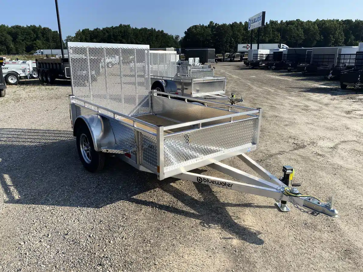 Photo de la Galerie 1 pour 2026 SINGLE AXLE ALUMINUM UTILITY TRAILER remorque - utilitaire