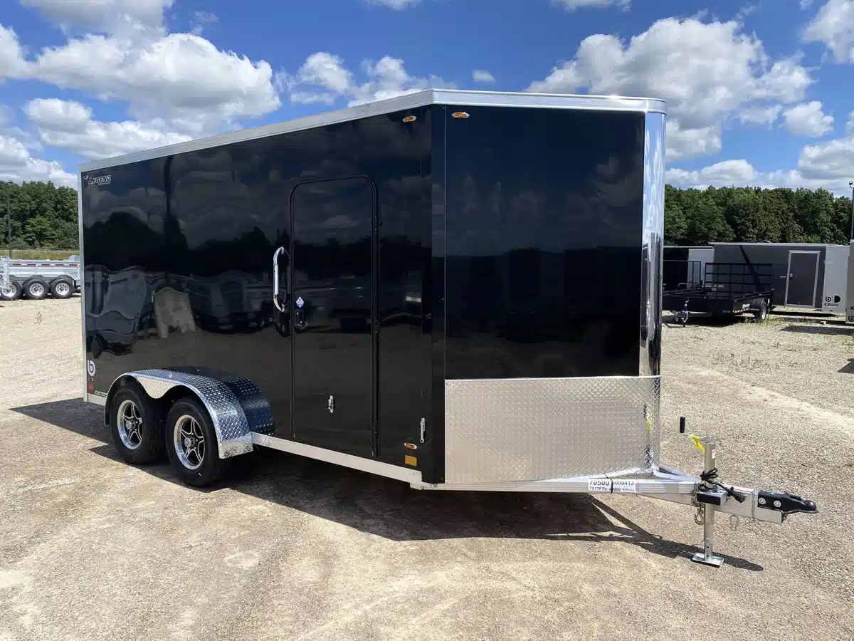 Gallery image 1 for 2026 Legend Aluminum Flat Top V-Nose Trailer