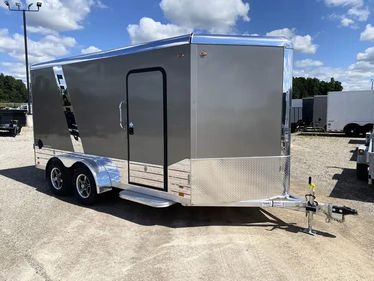 Gallery image 1 for 2026 Legend ALUMINUM V-NOSE Trailer