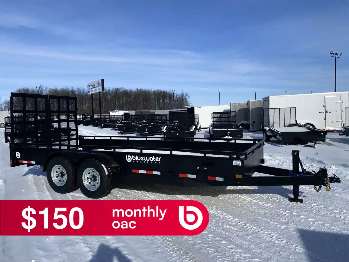 Photo de la Galerie 1 pour 2026 Canada Trailers TANDEM AXLE UTILITY TRAILER remorque - utilitaire
